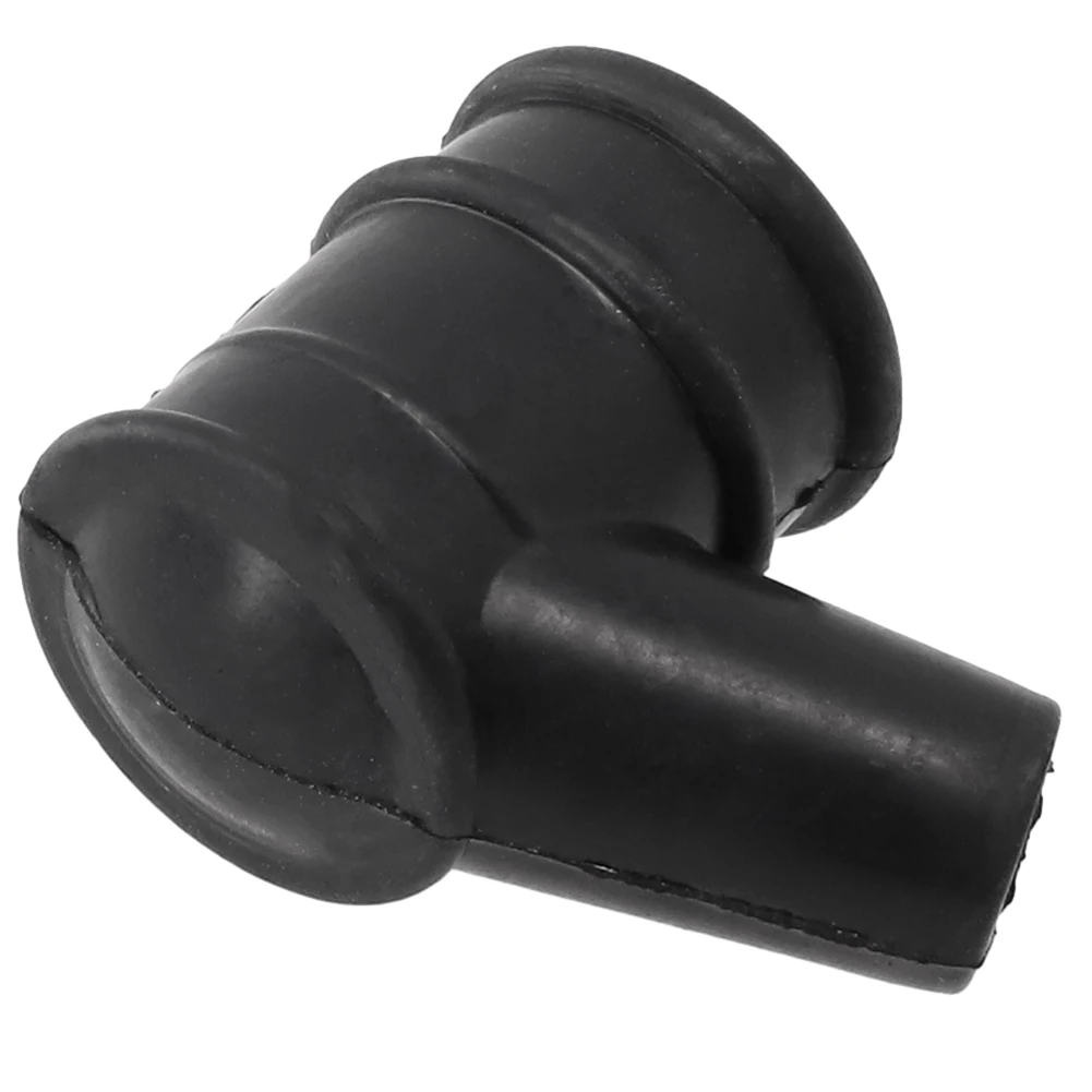 1pc Spark Plug Cap For 5mm HT Lead Black Universal Rubber Spark Plug Cap Cover Mower Blower Strimmer Fitting Spark Plug Cap