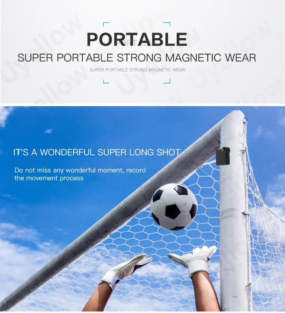 Mała kamera monitorująca Wifi 1080P HD noktowizor kamera życia głos wideo bezpieczeństwo kamery IP monitorowanie telefonu kamera magnes