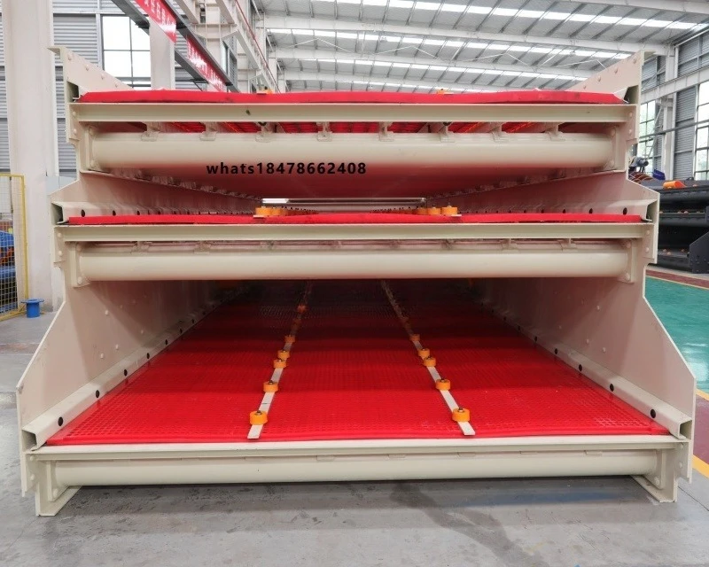 Automatic Stainless Steel Vertical Vibrating Motor Sand and Gravel Circular 3 Deck 3YA Aggregate Sieve Machine