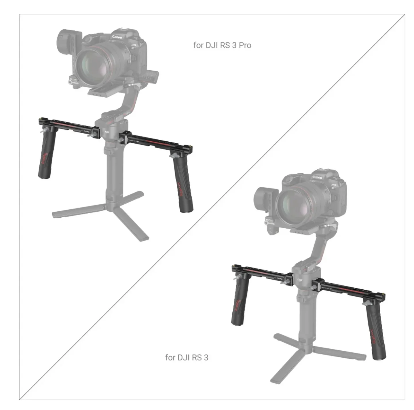 Smallrig 3027 Dual Handgrip For  Rs 2 /c 2/3/3 Pro/4/4 Pro
