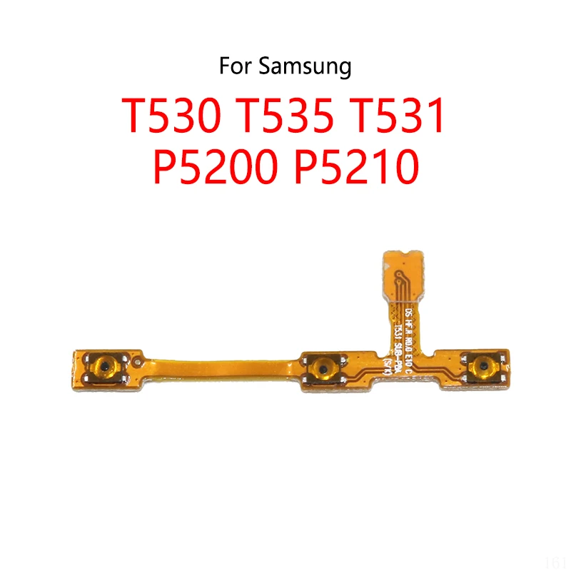 

Power Button Switch Volume Mute Button On / Off Flex Cable For Samsung Galaxy Tab 4 10.1 SM-T530 T530 T535 T531 / P5200 P5210