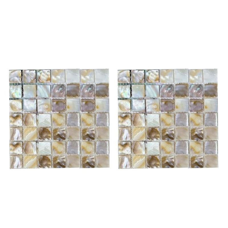 2pcs Heatproof Shell Beverage Coasters Heat Insulation Photography Props