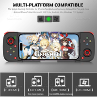 Mobile Phone Controller Bluetooth Wireless Gamepad Mobile Gaming Control Android/iOS Mobile Device Joypad Joystick Accessories