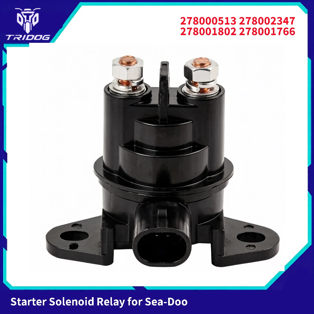 Seadoo Starter Solenoid Relay For Sea-Doo Challenger 718 720 Explorer Speedster GTI GTS 3D RFI 800 GTX SPX Spark 900 278000513