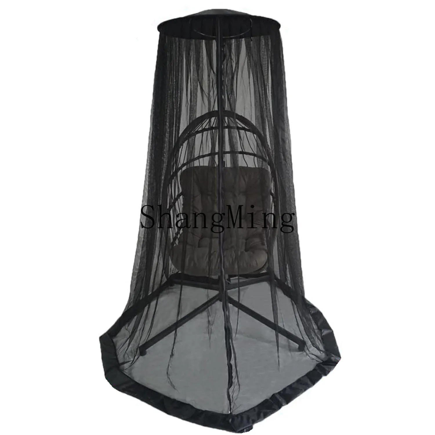 

PYH New Hanging Egg Shaped Chair Mosquito Net Portable Mesh Cover Swing Courtyard Garden Hanging Chair Mosquito Net Dust Cover