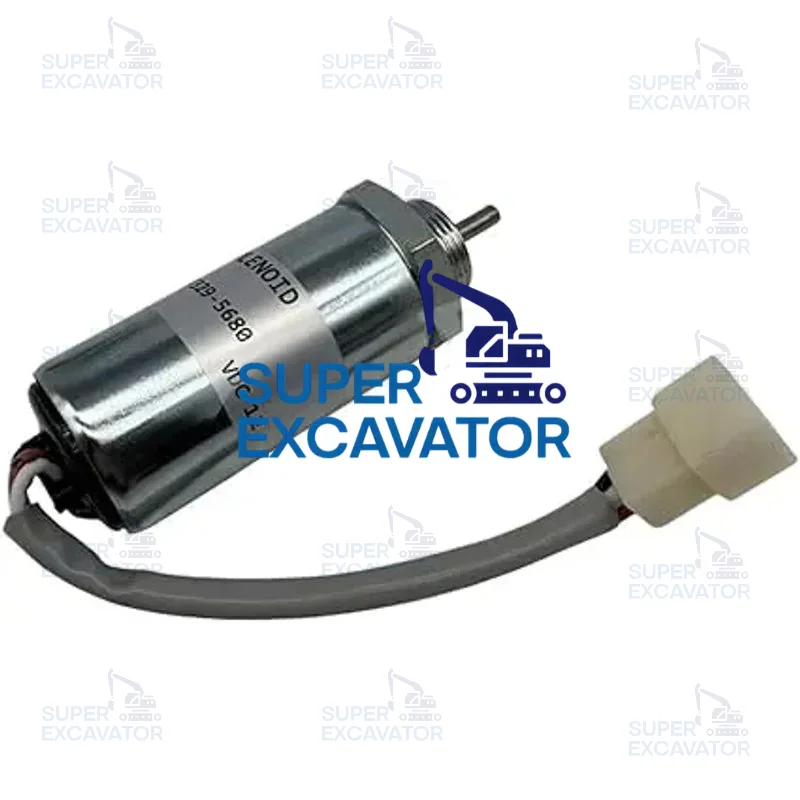

EX55 12V Shut Down Solenoid Valve 897329-5680 Stop Solenoid Valve Flameout Solenoid Valve for HITACHI (EX55 12V-hitachi)