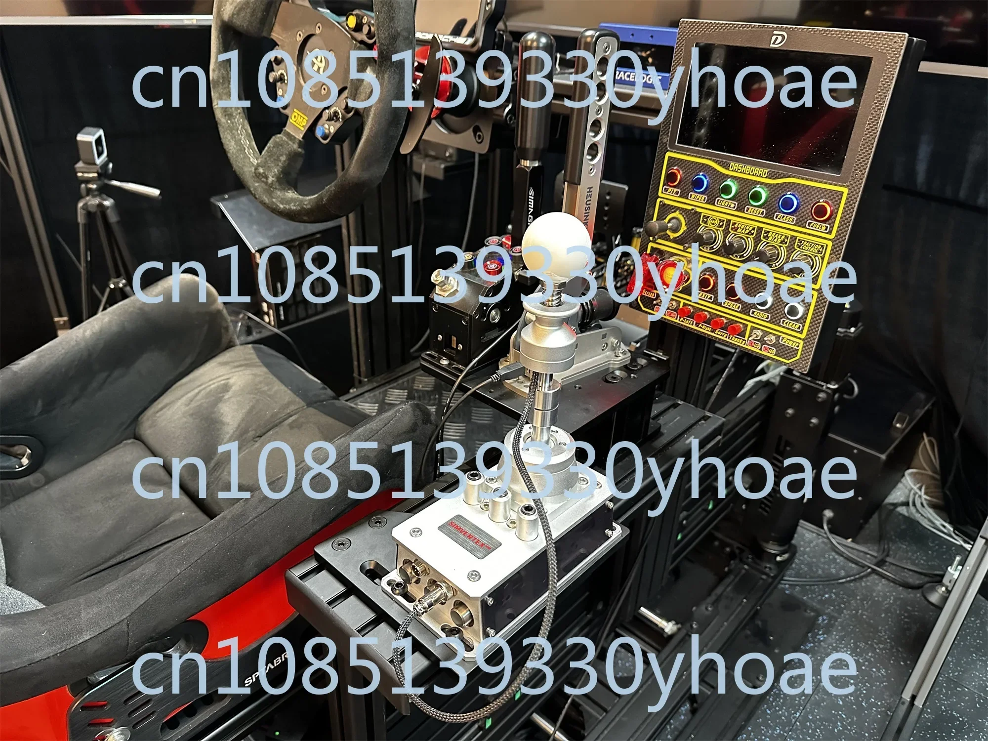 Simtrue гоночный симулятор, ручной тормоз, последовательность ручного редуктора CNC, монтажный кронштейн толщиной 10 мм