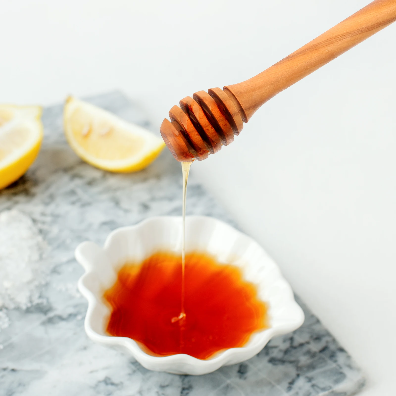 

Wooden Honey Dipper Stick Safe Wood Material Honey Pot Stick Suitable for Kitchen Coffee Tea Fruits Jam Stirrer