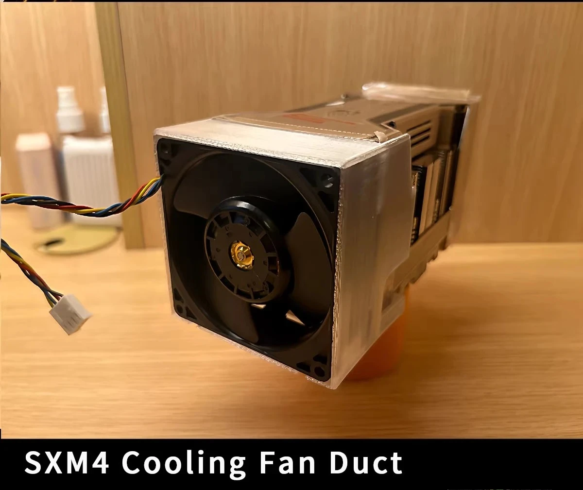 Cooling Fan Shroud 4U Server Radiator Cover For A100 SXM4 NVLink GPU