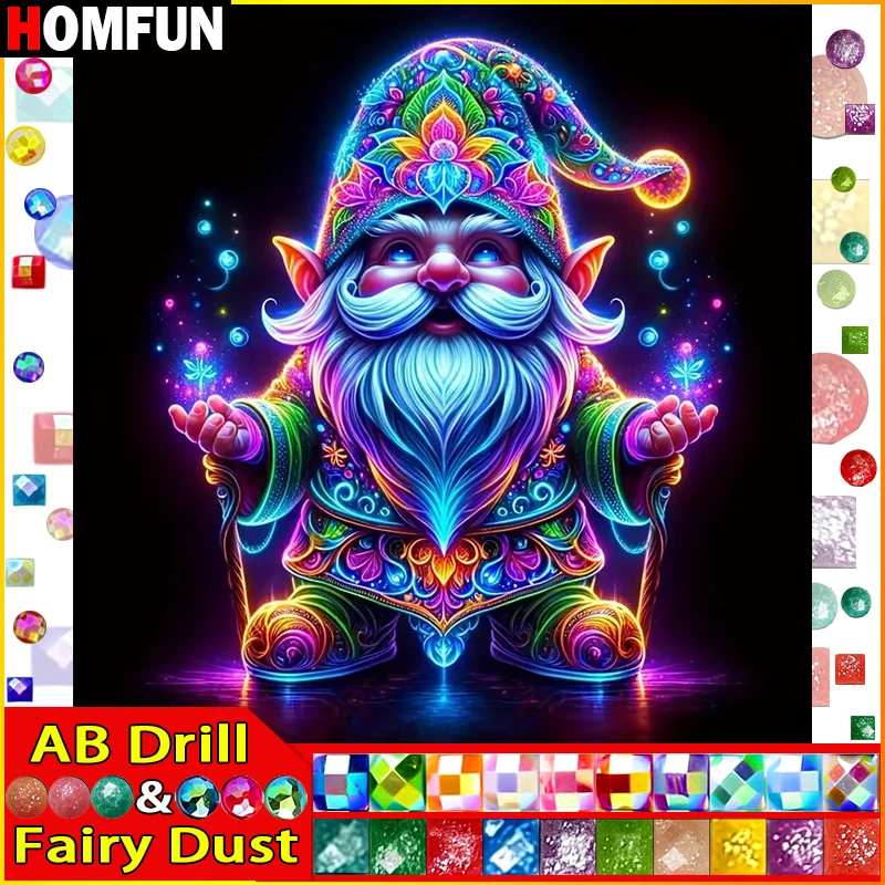 HOMFUN Fairy Dust AB Diamond painting 