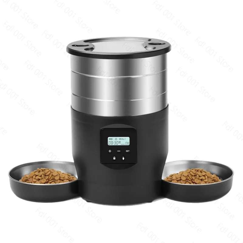 For Pet Feeder Wifi Intelligent Timing Quantitative Feeding, Cat and Dog Feeder 4.5L Large Capacity