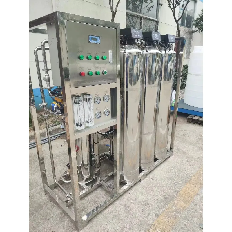 

1000-Liter TDS RO Purifier Water Treatment Desalination Reverse Osmosis RO Machine Salt Drink Purified PLC Motor 220V