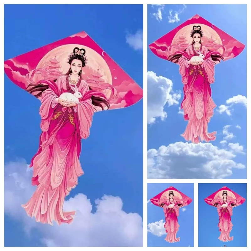 Free Shipping Chinese Traditional Kite fiying toy sports wind kite outdoor toys spinning boy rope kite surfing gel blaster fun