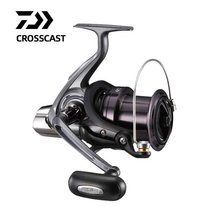 daiwa cross stream fishing reel long cast spinning agua salgada relacao de engrenagem 411 max drag 15kg 4000 4500 5000 5500 6000 01