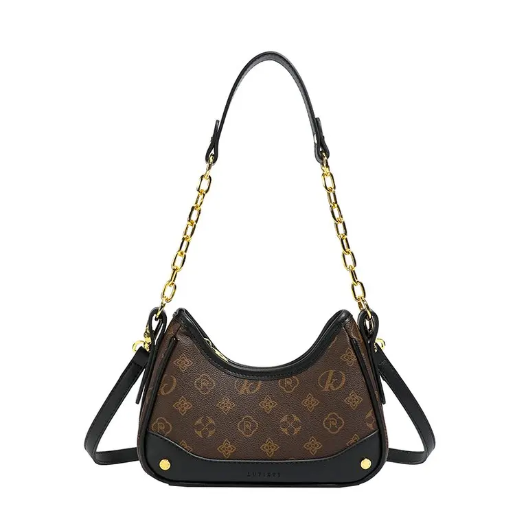 

Женская сумка через плечо под мышками 202, модная многосторонняя сумка из натуральной кожи, винтажная стеганая сумка большой вместимости