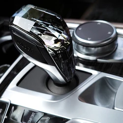 Crystal Gear Shift Knob Handles Gearbox Lever Stick For BMW 7 6 5 Series F11 F07 G30 G31 F01 F02 F04 G11 G12 F12 F13 F06 G32