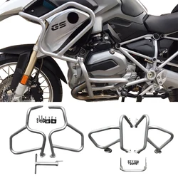 R1200GS Motorcycle Upper&Lower Engine Guard Crash Bar Frame Tank Bumper Fairing Protector Bar For BMW R 1200 GS 1200GS 2014-2017