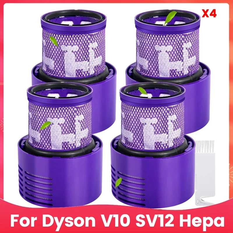 Filtro de aspiradora para piezas de repuesto de filtro Hepa Dyson V10 SV12, número de pieza 969082 -01