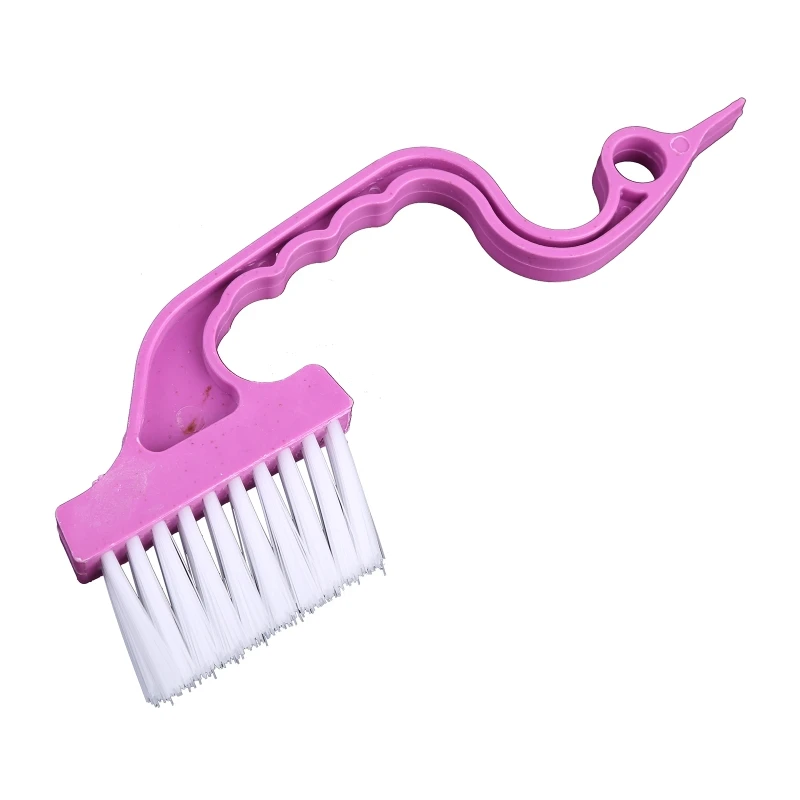 Handheld Cleaning Brush Door Corner Window Track Scraper Tool