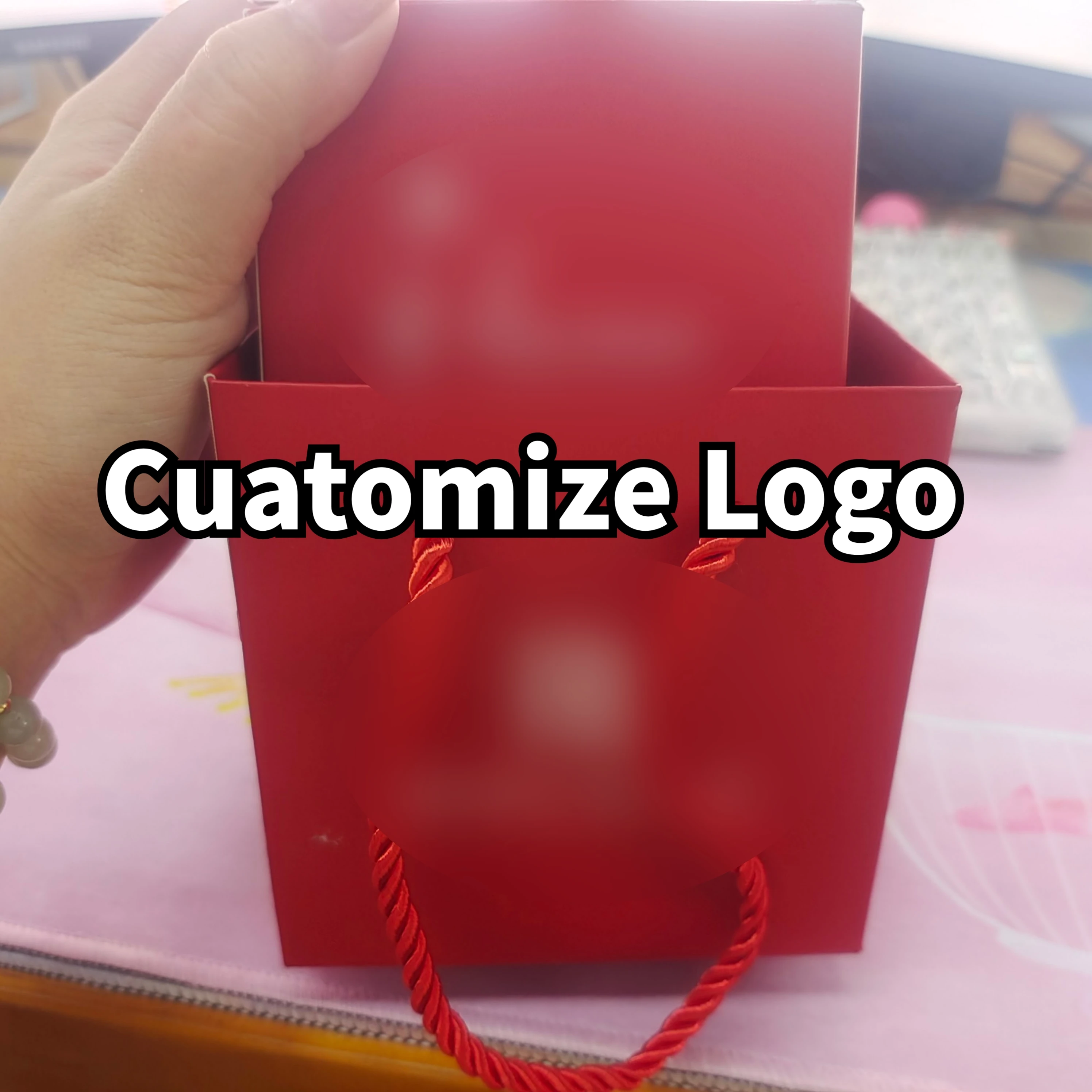 Imagem -03 - Eternal-rose Box- Pacote Logotipo Corporativo Personalizado Presente Personalizado Suporte para o Dia dos Namorados Dropshipping