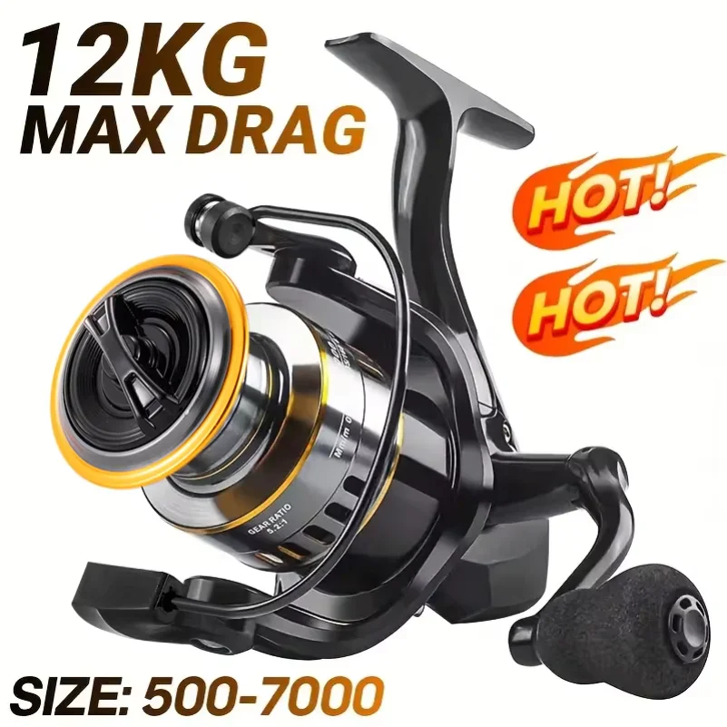 Surf Reel - Spinning Reels Ultralight Metal 5.2:1 Gear