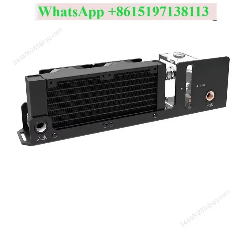 Mini Lightweight 3D Printed Mobile Phone Tablet Water Cooling Module SLMZ-Z-T Dual Fan