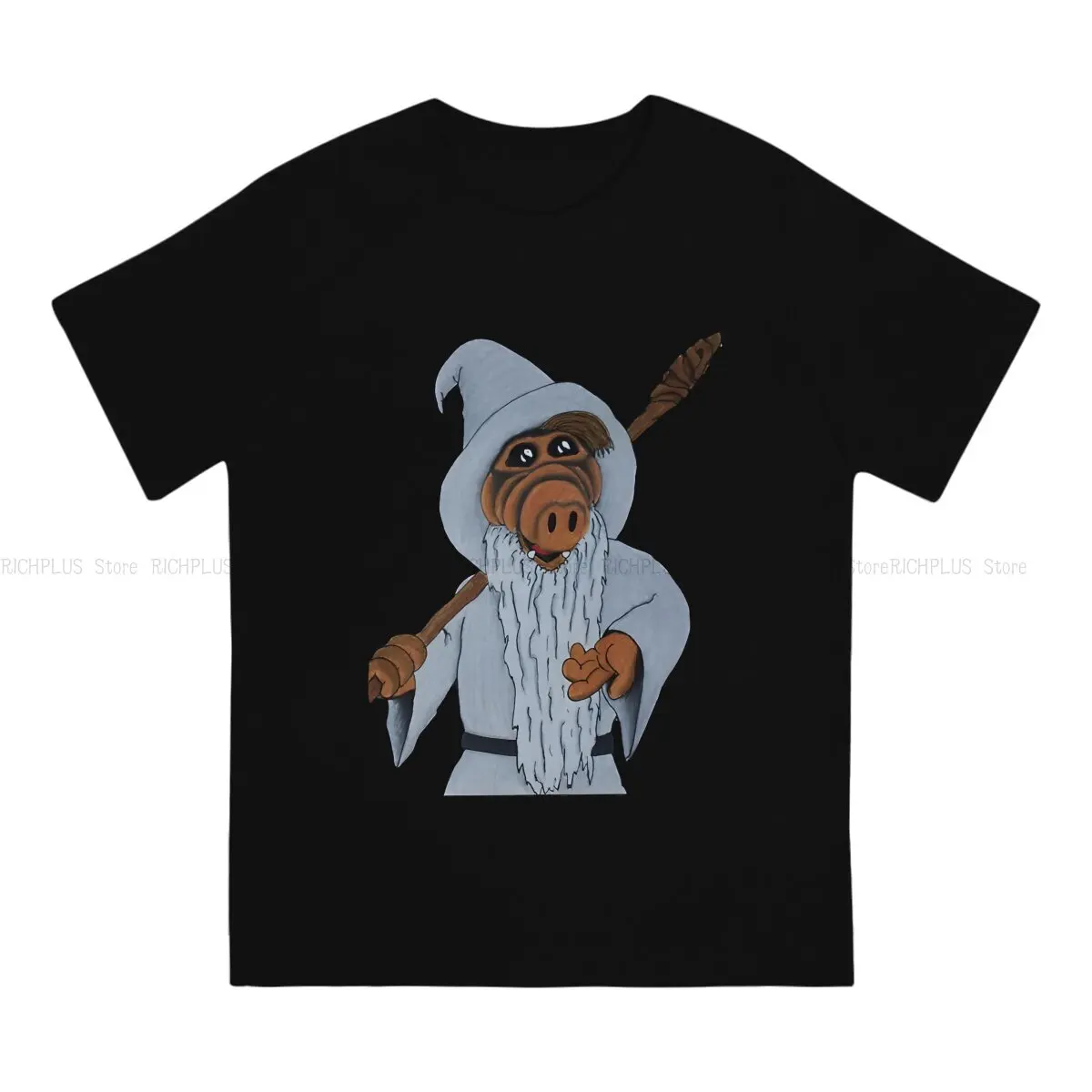 ALF The Animated Series Man TShirt Gand-Alf Fashion Polyester T Shirt Graphic Sweatshirts Hipster