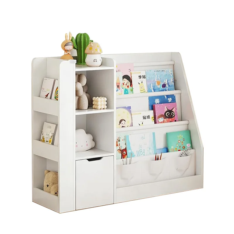 Bookshelf shelf, floor-to-ceiling multi-layer household ornament storage