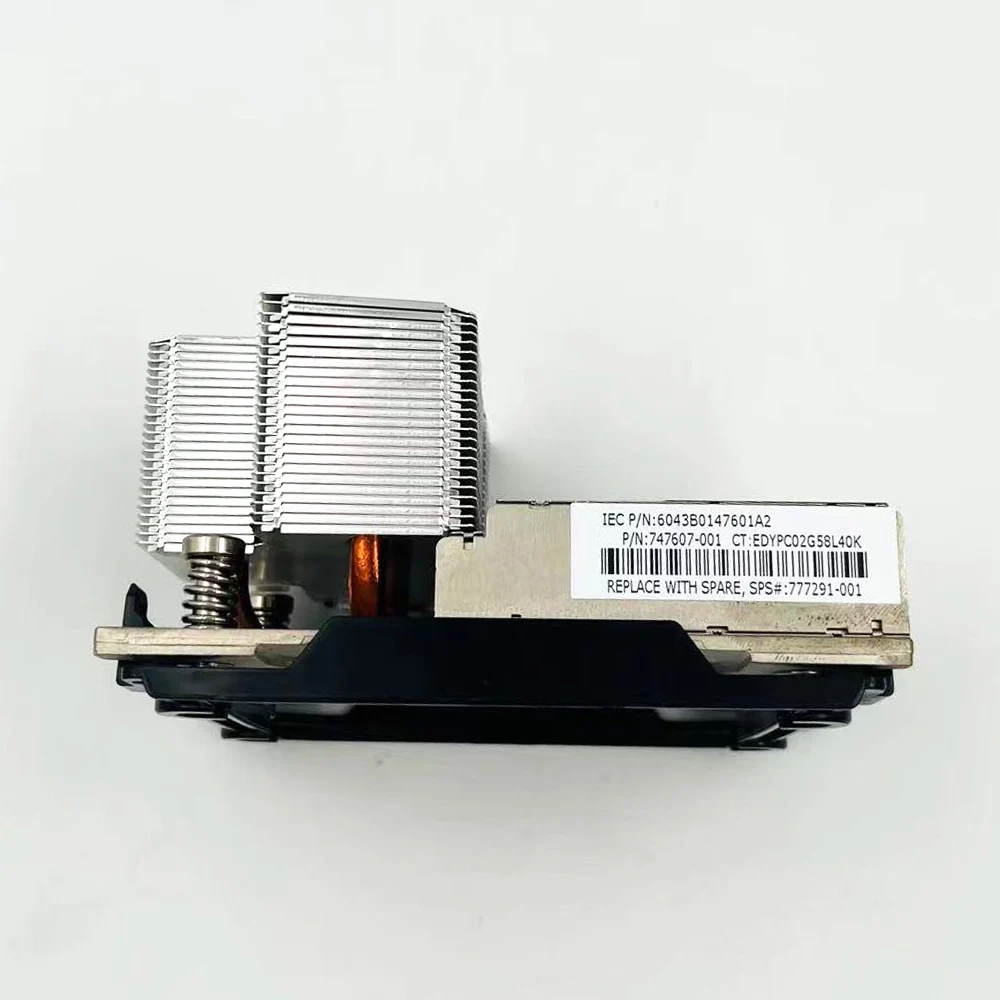 Imagem -06 - Dissipador Original Kit Ventilador de Refrigeração Radiador High-end Dissipador de Calor Cpu Dl380 g9 Gen9 747607001 777291-001 777286-001