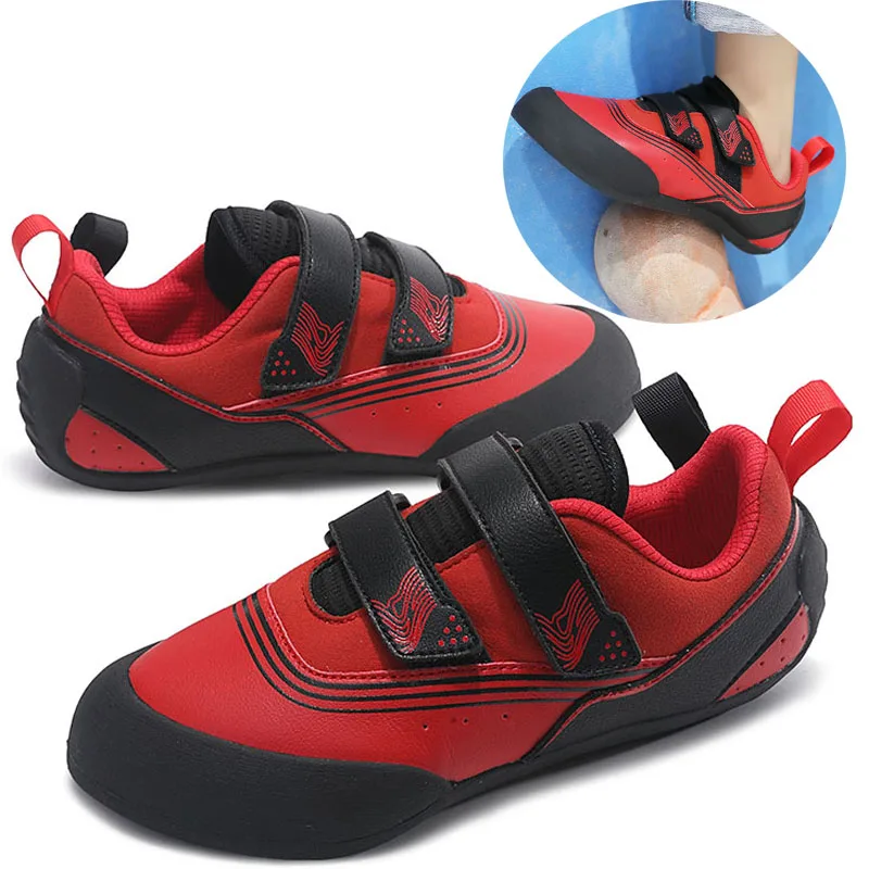 

New climbing shoes, Professional training shoes for climbing halls, Indoor and outdoor climbing training shoes for children
