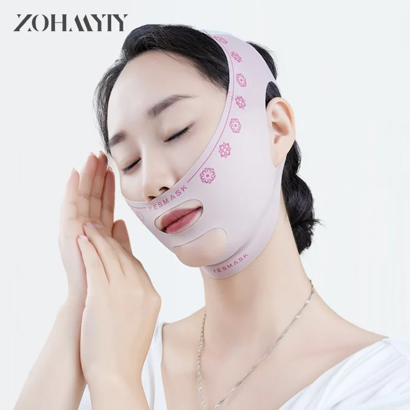 Face Slimming Bandage Belt Chin Up V Line Cheek Neck Shaper Strap Lift Mask Sculpting Face Mask Belt Sleep Beauty Massage