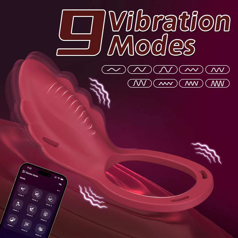 Vibrator Adult Sex Toys Female APP Control Penis Ring Clitoral Stimulator Butterfly Wearable Panty Vibrators for Women Couple 18 - Image 4