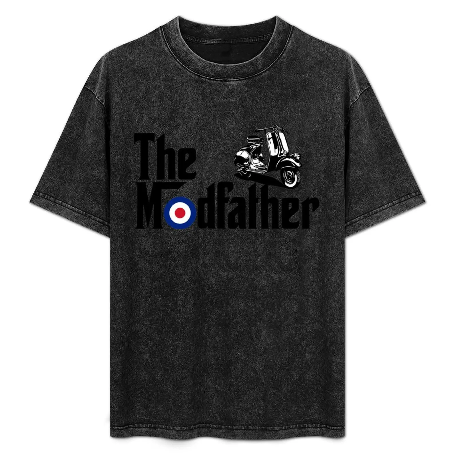 

Modfather T-Shirt Lightweight Basic Short Sleeve Shirt