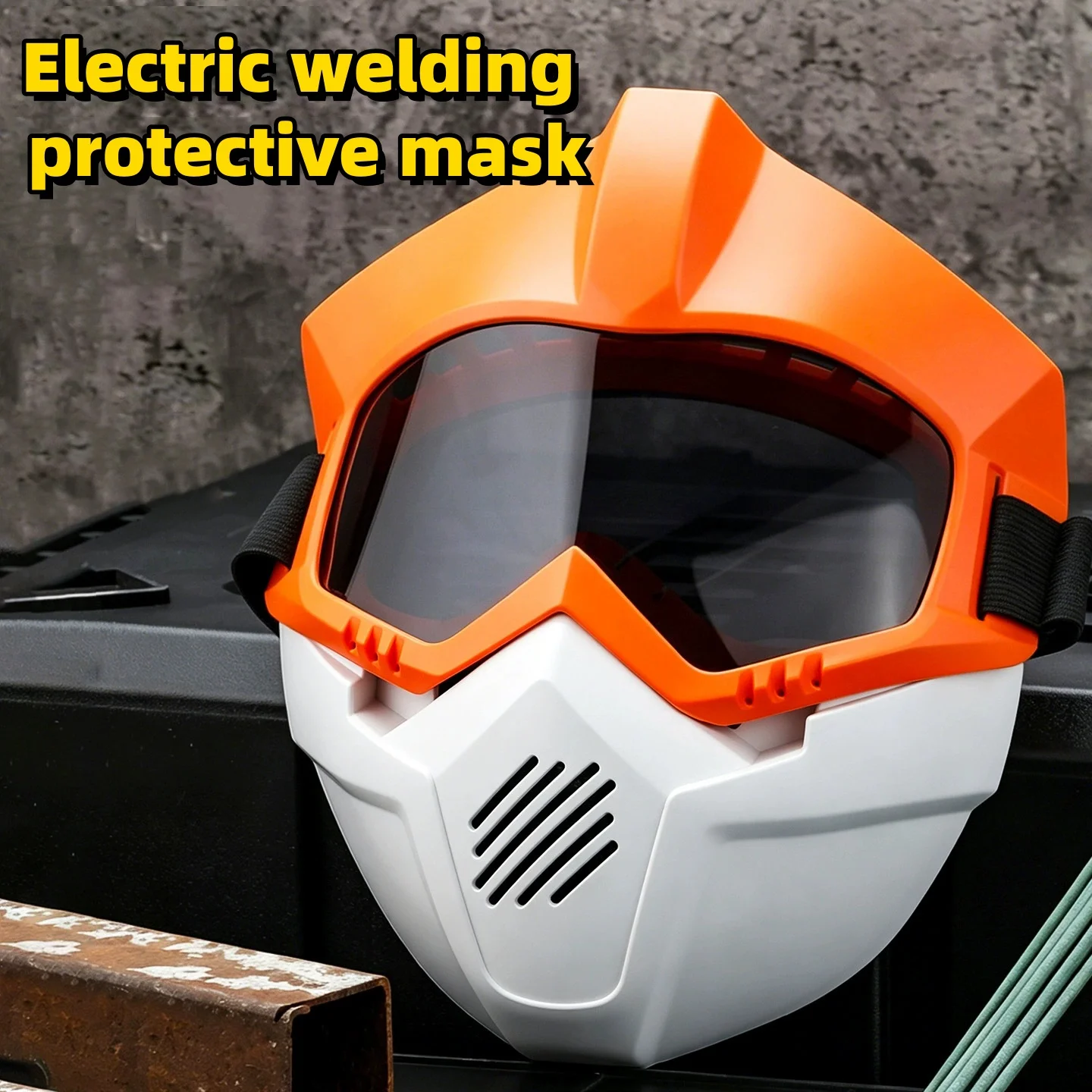 Breathable Heat-Insulating Removable Protective Welding Mask for Electricians Waterproof Anti-Fog Welding Face Shield