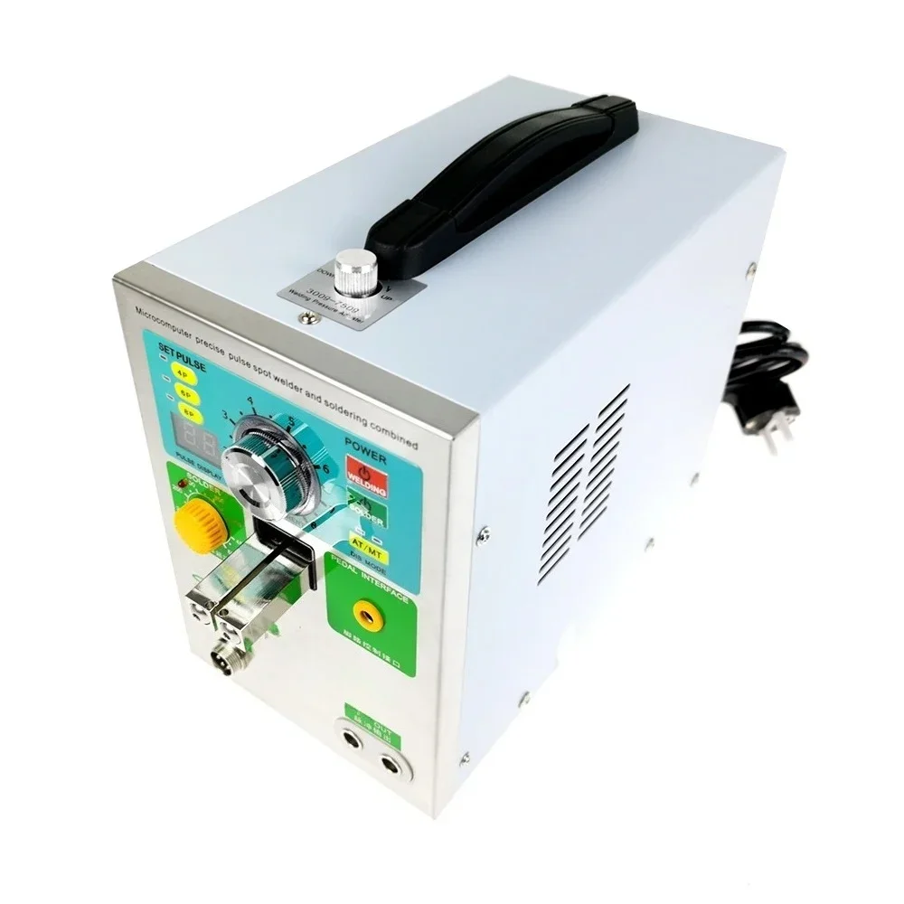 Welder 3.2KW Pulse Spot Welding Machine Constant Temperature Soldering Iron Pen For Lithium Battery