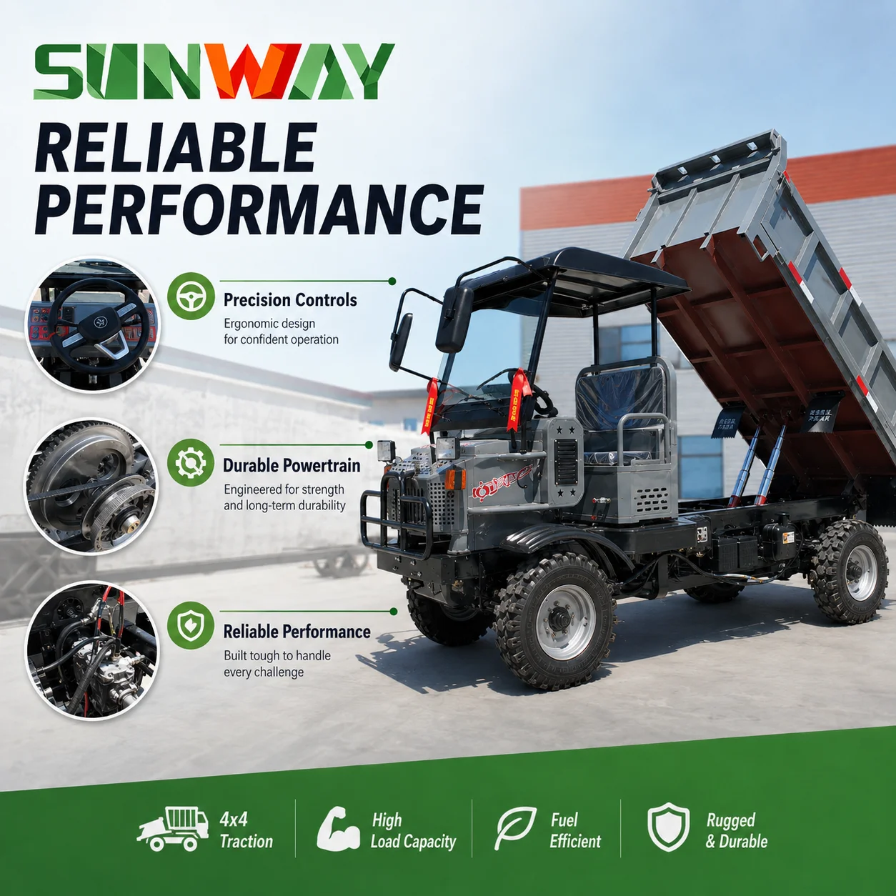 Best Sale ATV Quad Bike High Performance All Terrain Vehicle ATV For Forest Farm Working