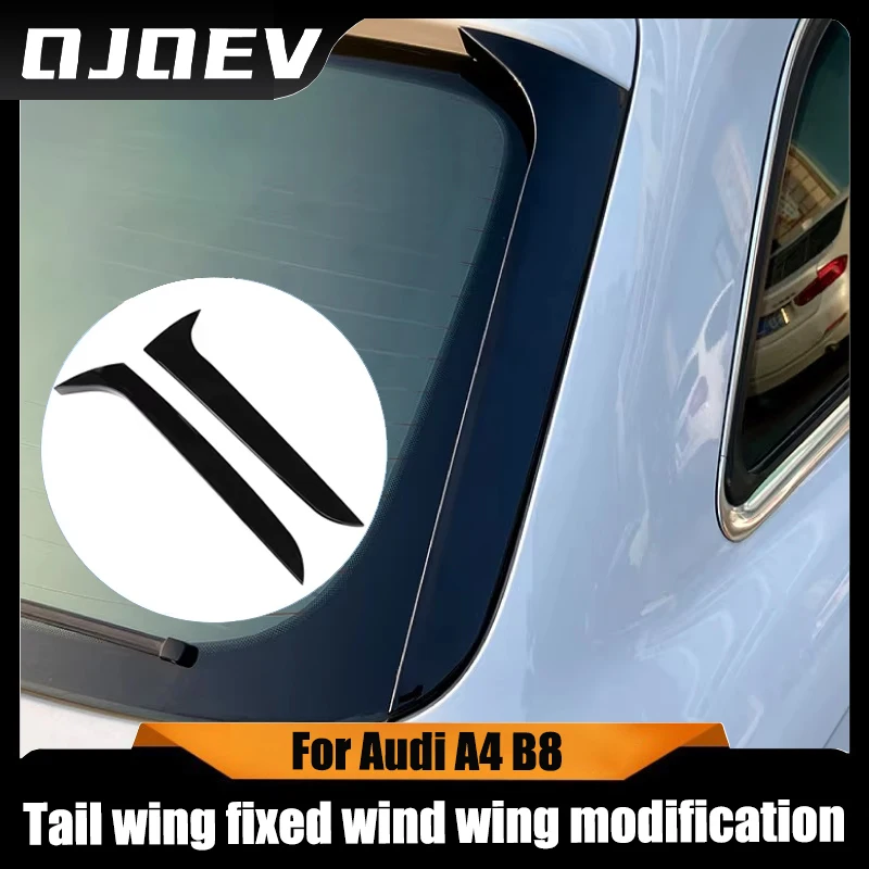 

For Audi A4 B8 2009-2016 travel edition Avant Allroad side wing tail wing fixed wind wing modification