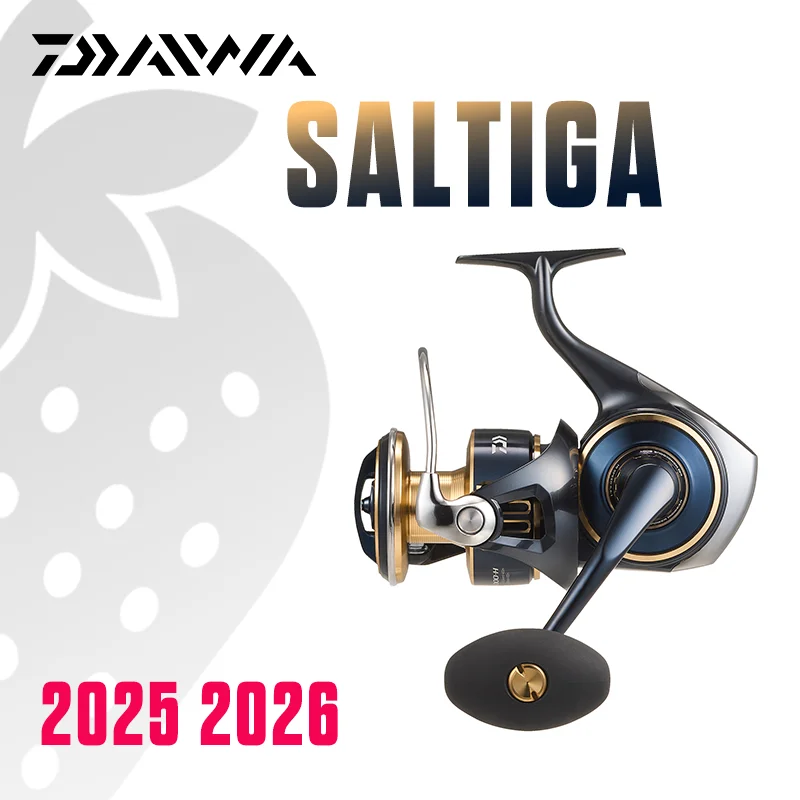 DAIWA 2025/2026 SALTIGA Fishing Reel Spinning Reel 8000-30000 Max Drag 30kg Saltwater Top flagship sea fishing spinning wheel