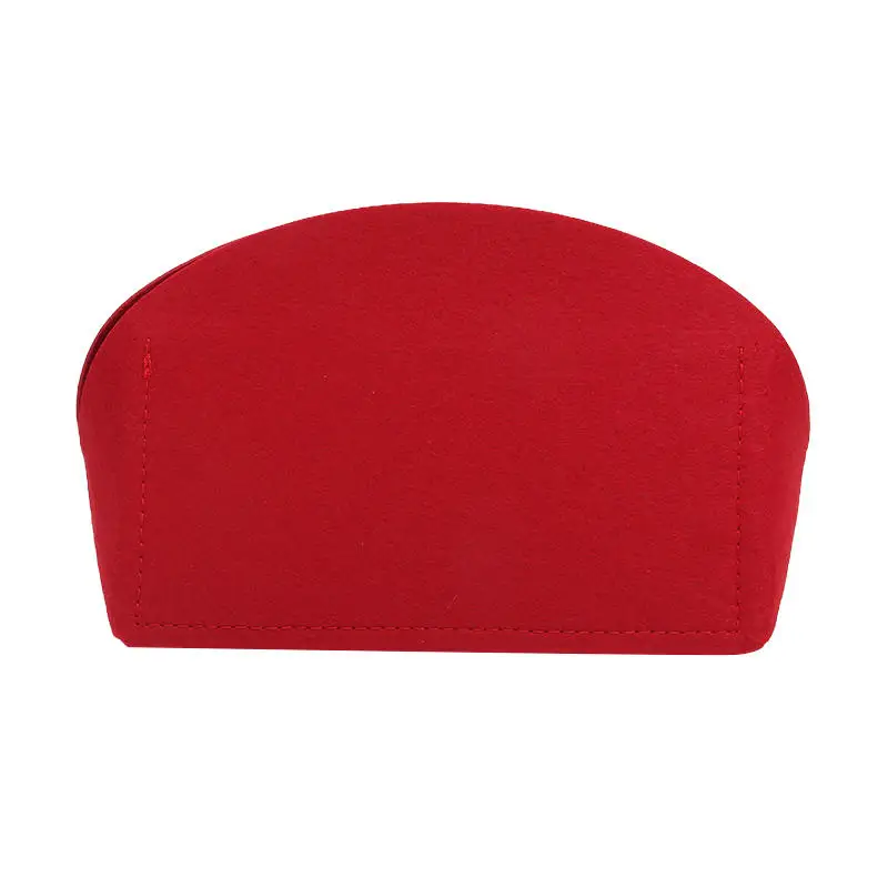 حقيبة يد من اللباد عالية الجودة تدعم تنظيم حقيبة تخزين داخلية وبطانة محفظة محمولة #5