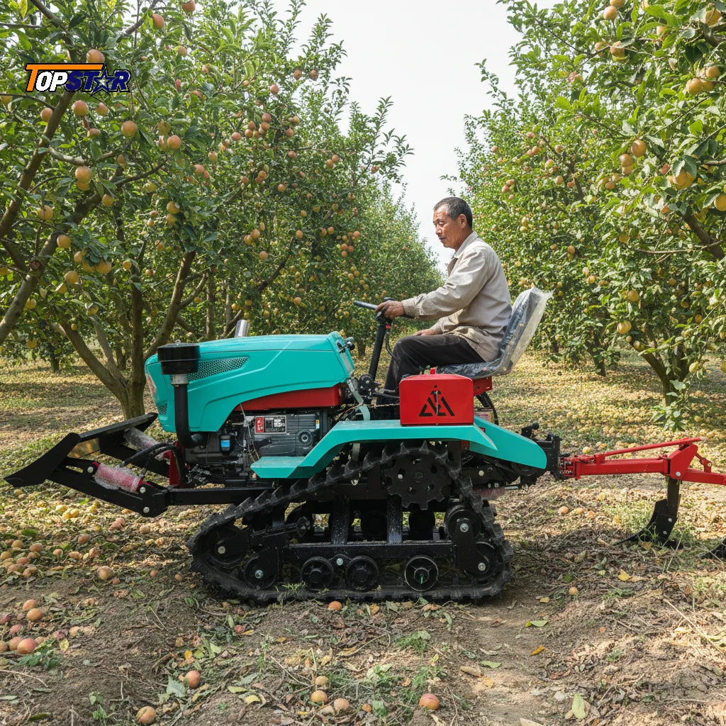 

Agricultural Crawler Tractor 4WD Diesel Powered Crawler Tractor for Farm Work