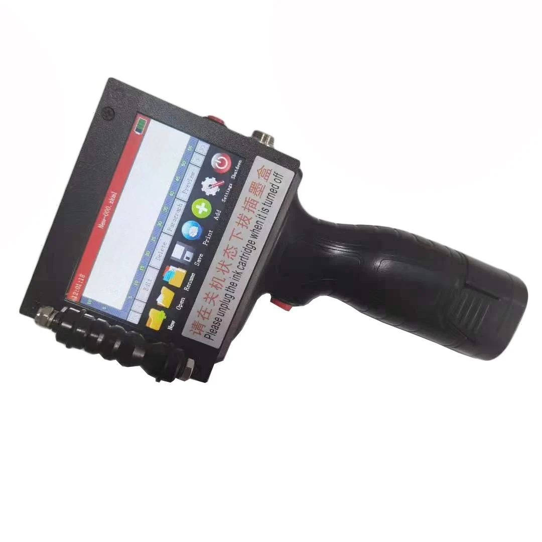12.7mm Best Sale Handheld Inkjet Machines Multi Languages