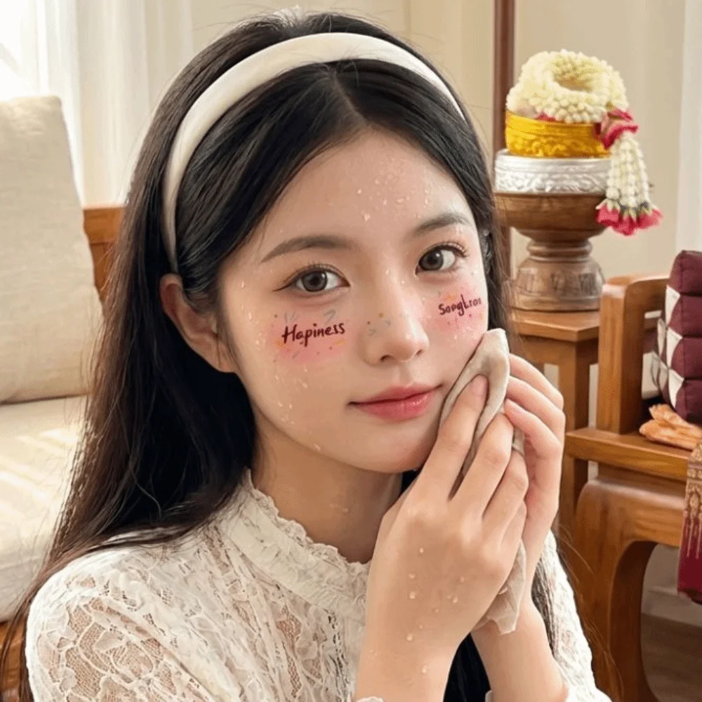Waterproof Freckles Blush Stickers Long Lasting Facial Art Makeup Stickers Sparkle DIY Face Tattoo Sticker Women Makeup
