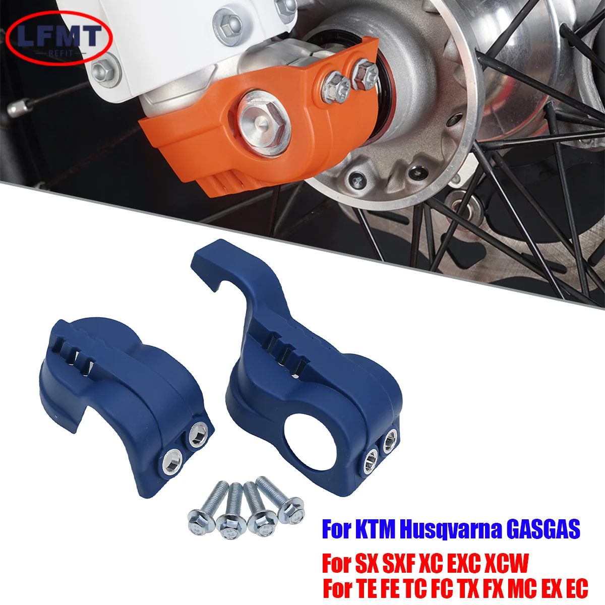 

Защитная крышка нижней части вилки мотоцикла KTM 125 250 300 350 450 500 XC XCF XCW SX SXF EXC EXCF TPi 6 дней 2016-2022