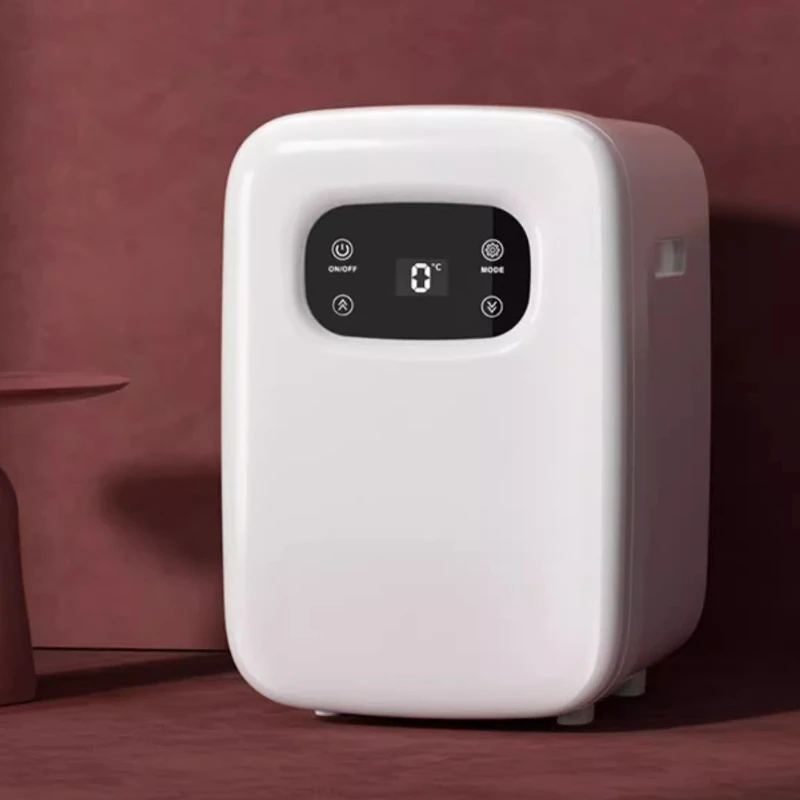‌ 스마트 터치스크린 20L 냉동고 - 사무실/가정용 미니 냉장고 (듀얼 모드 대용량 저소음 화장품 보관 냉장고)