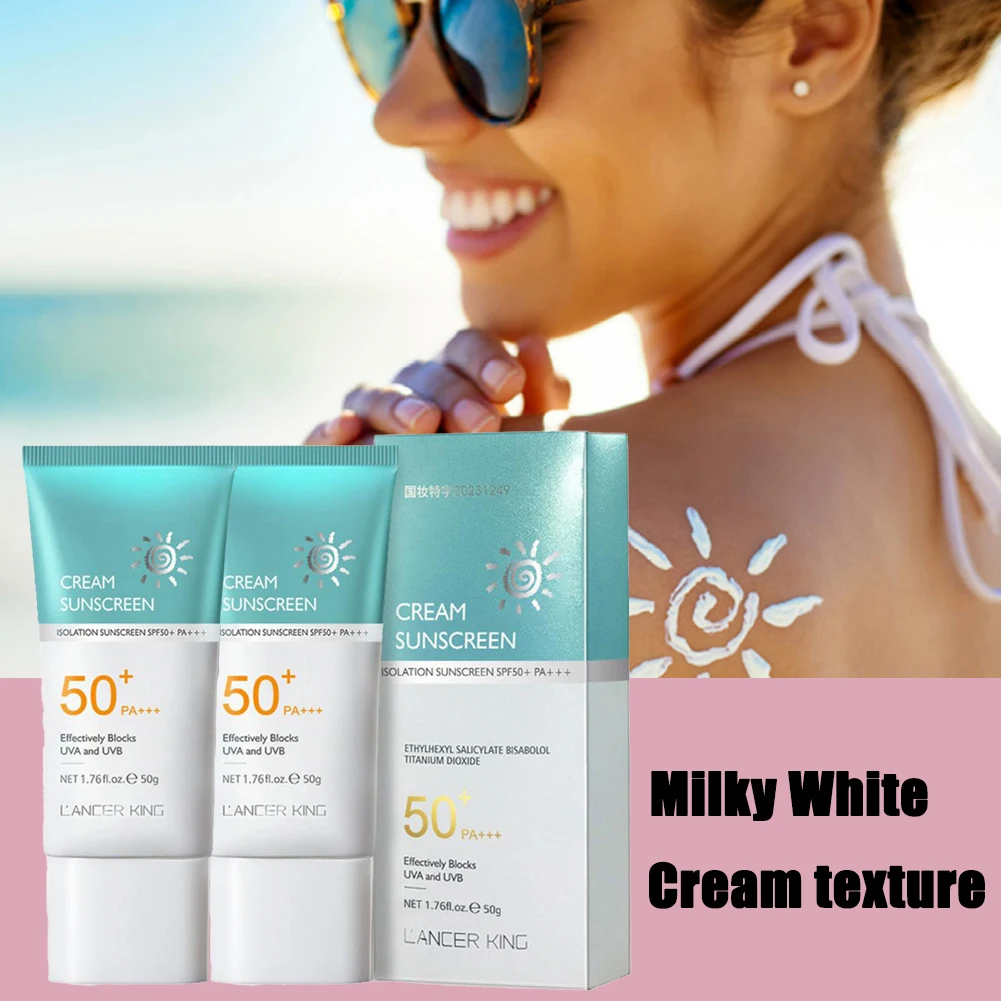 

50 г солнцезащитный крем для лица, солнцезащитный крем SPF50, солнцезащитный протектор, изоляционный лосьон, увлажняющий крем, контроль жирности, увлажняющий уход за кожей