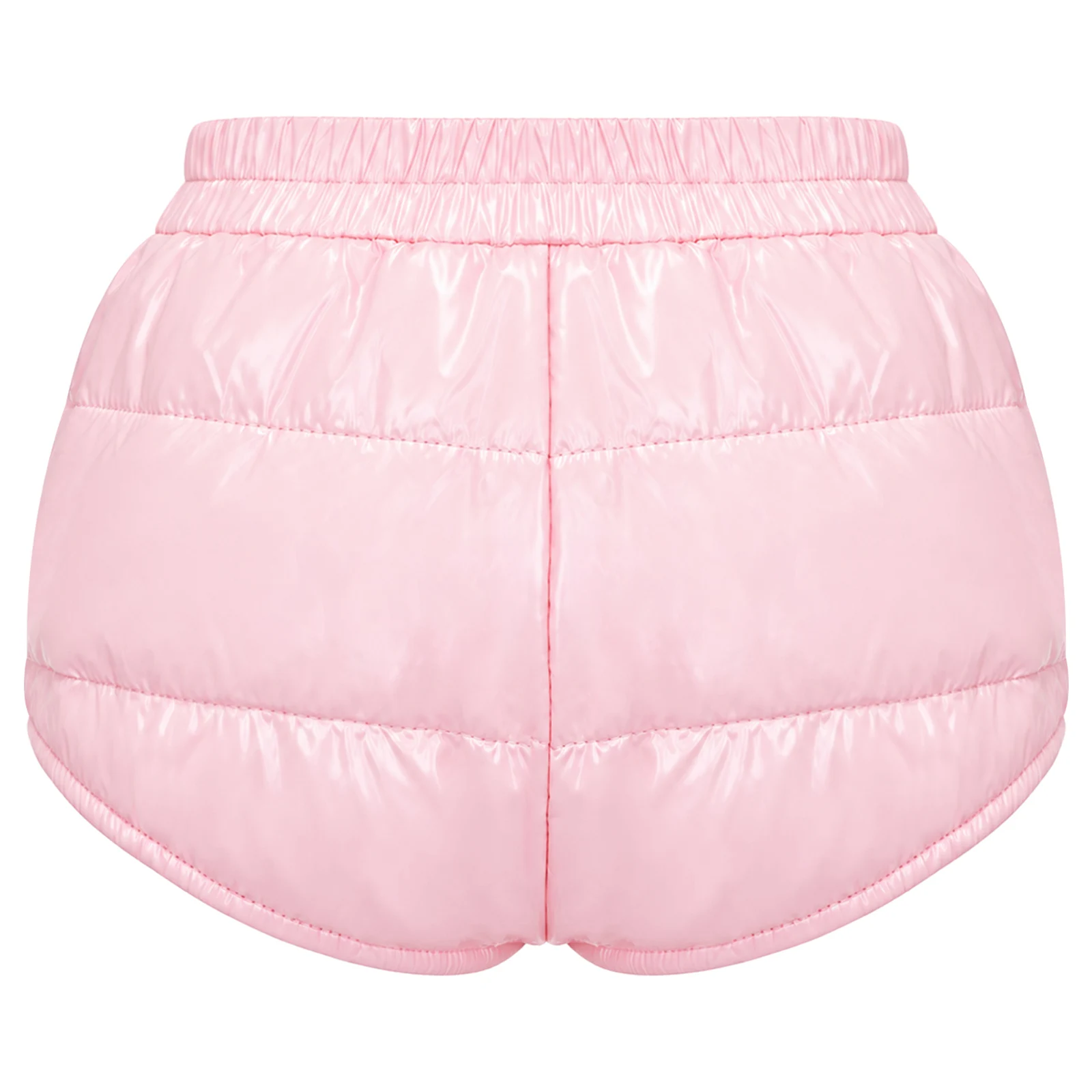 Kids Warm Padded Nappy Briefs Press Buttons Front Crotch Diaper Cover Adaptive Underwear Waterproof Elastic Waistband Panties