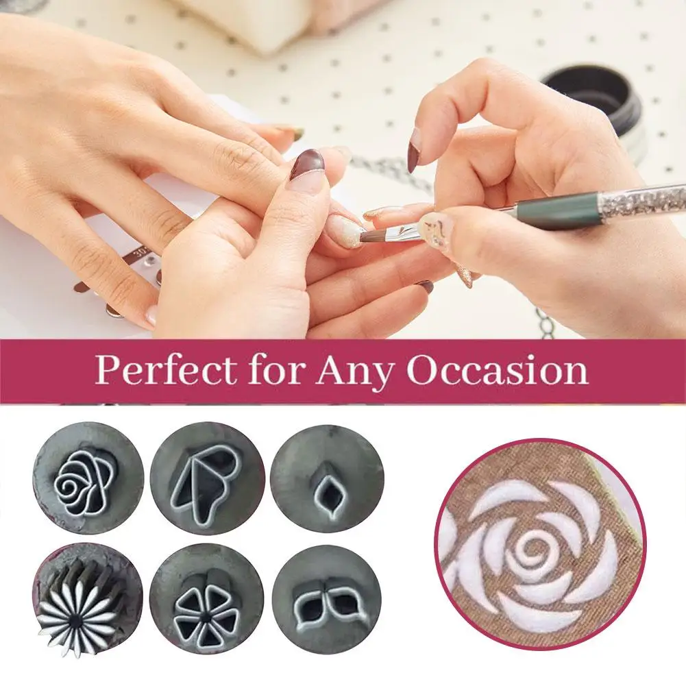 15pcs Nail Seal Pen Set Nail Graffiti Art Ornament Tool Set