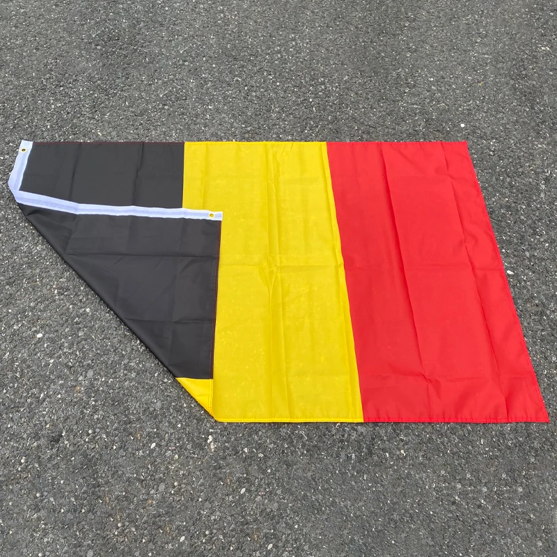 aerlxemrbrae flag great BELGIUM FLAG  flag 5*3FT  90*150cm  Belgium national polyster Belgium  banner