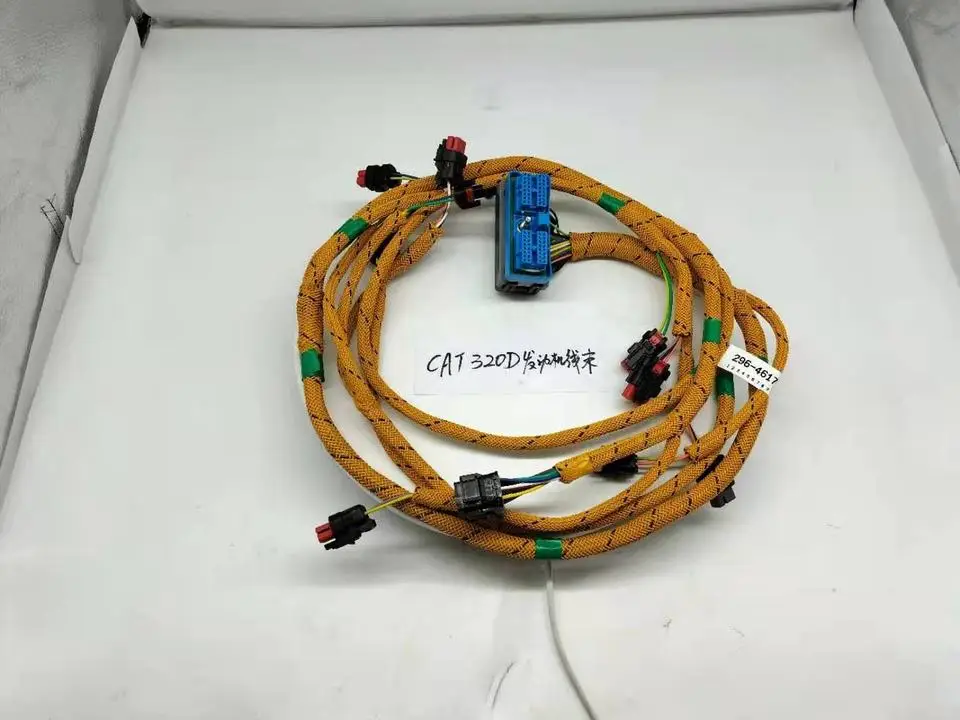 

High Quality C6.4 Engine Wiring Harness 296-4617 2964617 For Caterpillar Excavator Wire Harness E320D E321D E323D