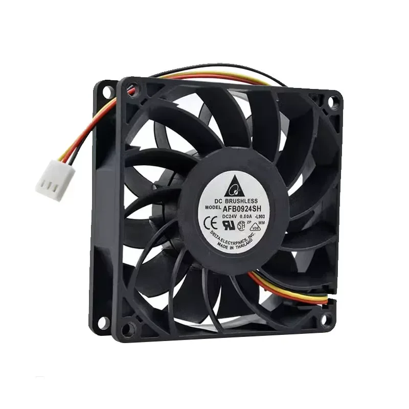 Delta AFB0924SH 9cm 24V 0.50A 9025 9225 Inverter Large Air Volume Bearing Fan for Delta